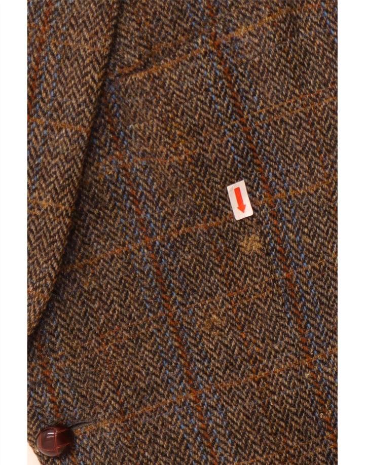 Walker and Hawkes Ανδρικό Μπουφάν Harris Tweed Blazer IT 46 3XL Brown