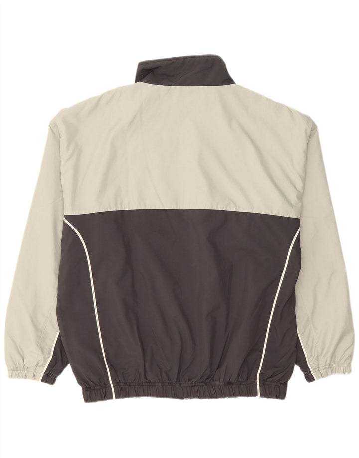 Ανδρική φόρμα Reebok Loose Fit Top Jacket μεσαίο γκρι χρώμα