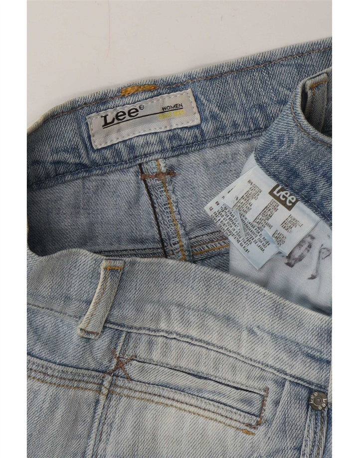 Lee Womens Slim Jeans W28 L30 Blue Cotton