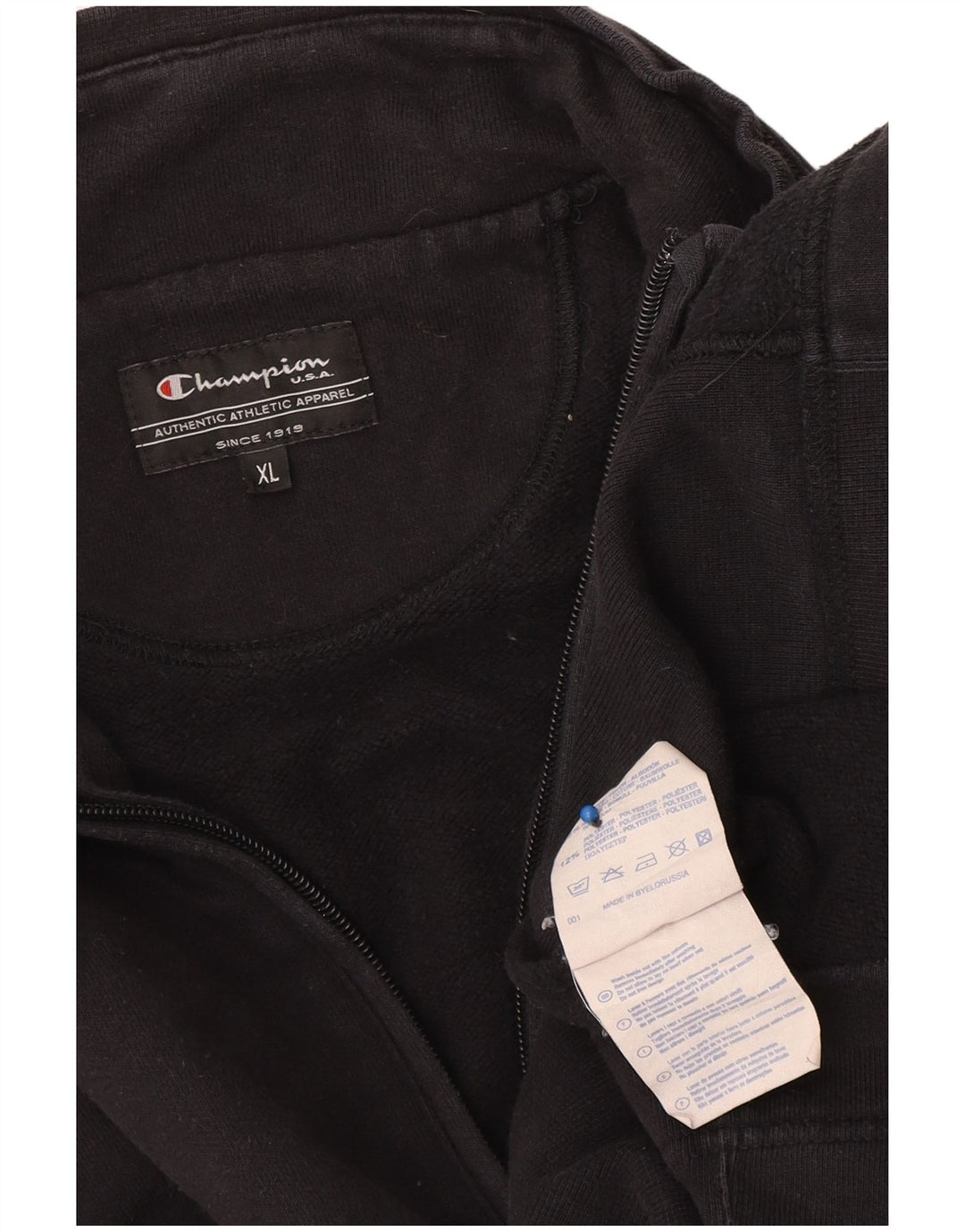 Ανδρική φόρμα Champion Top Jacket XL Μαύρο βαμβακερό