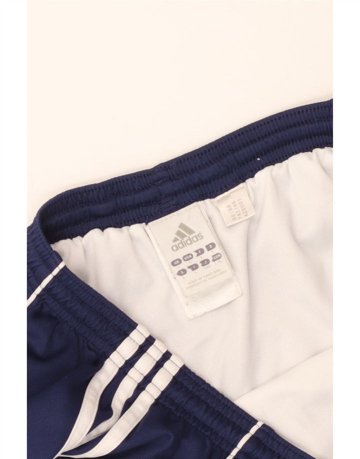 Ανδρικό αθλητικό σορτς Adidas μεγάλο μπλε ναυτικό πολυεστέρα