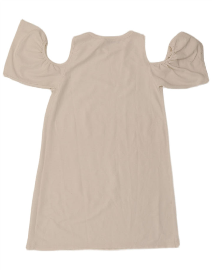 Zara Γυναικείο φόρεμα Off Shoulder UK 10 Small White