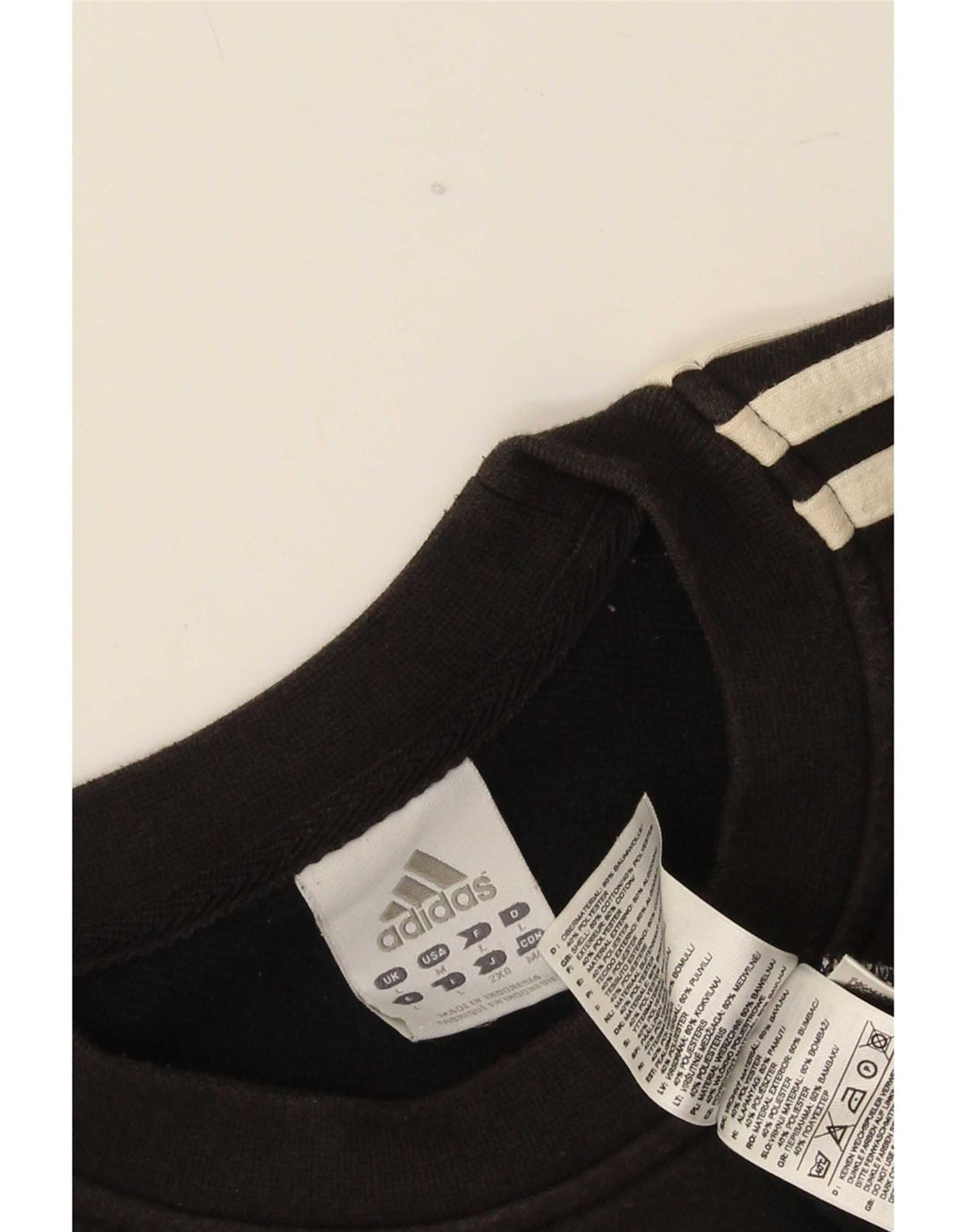 Ανδρικό φούτερ Adidas Climalite Jumper μεγάλο μαύρο βαμβακερό