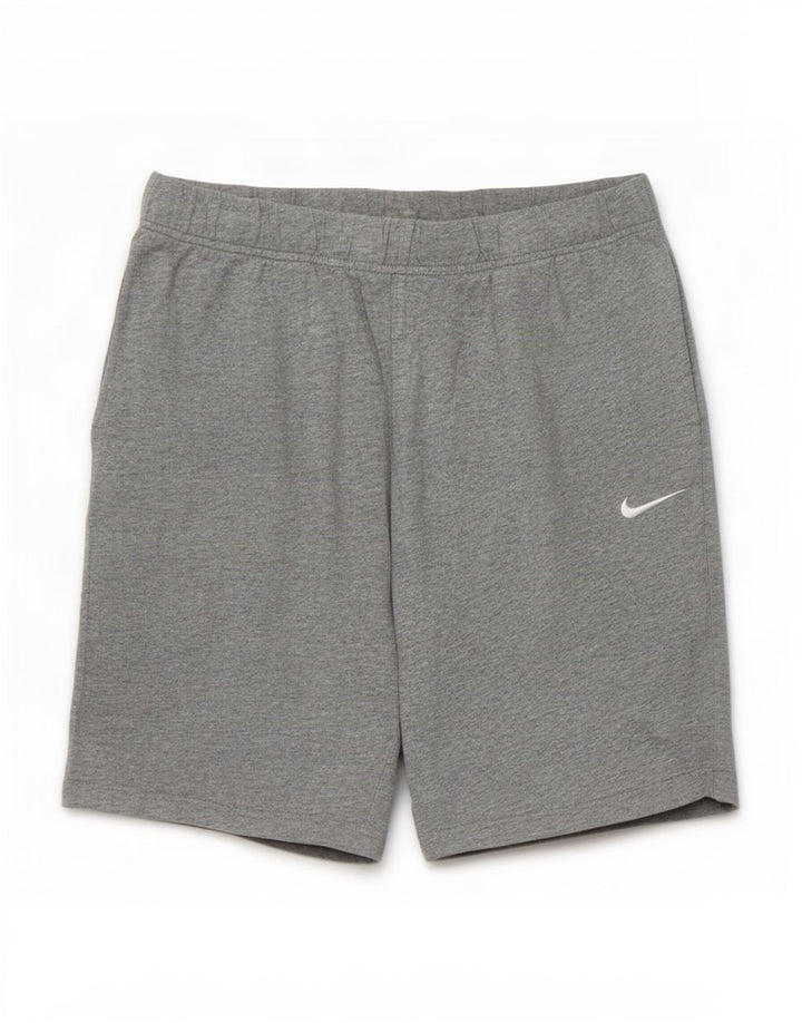 Ανδρικό αθλητικό σορτς Nike, βαμβακερό σε μεσαίο γκρι χρώμα