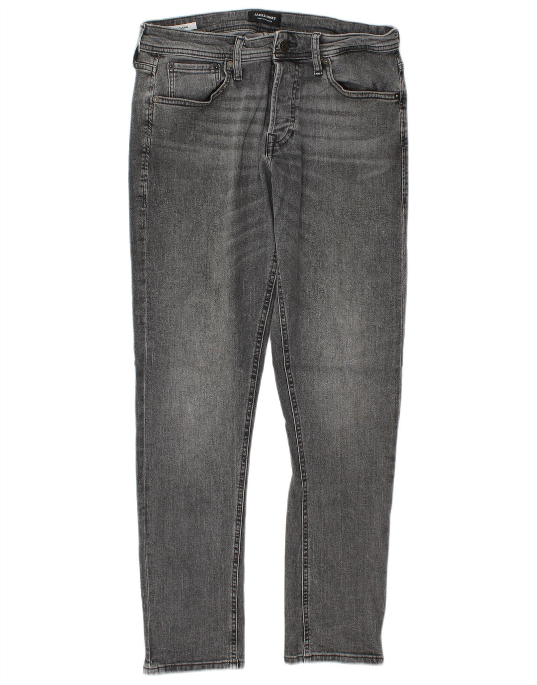Jack & Jones Ανδρικό Τζιν GLENN Slim W32 L32 Γκρι βαμβακερό