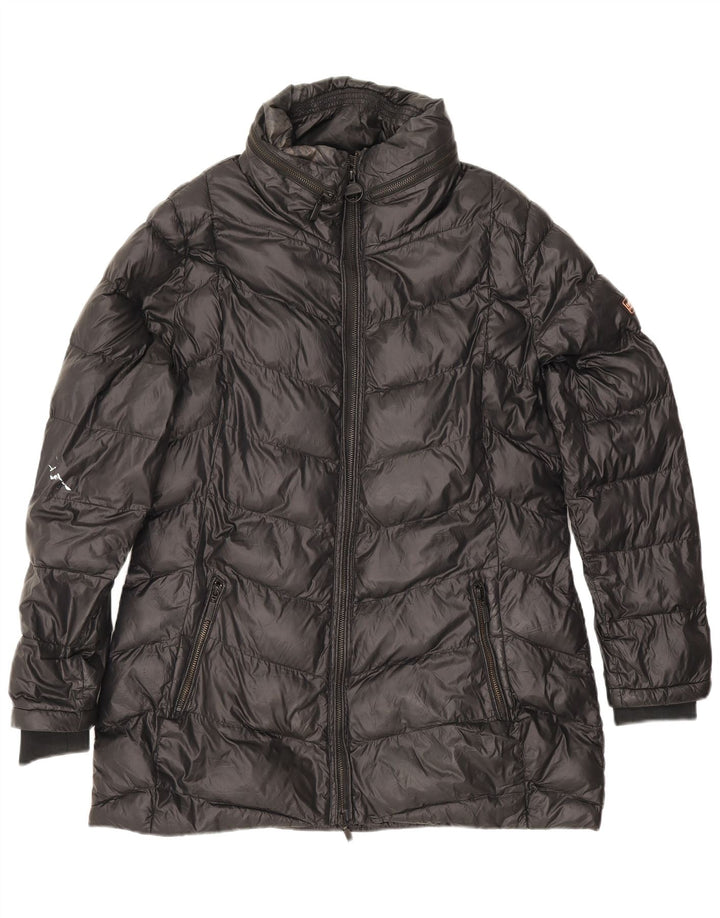 Barbour Γυναικείο μπουφάν με κουκούλα UK 16 Large Black Polyamide