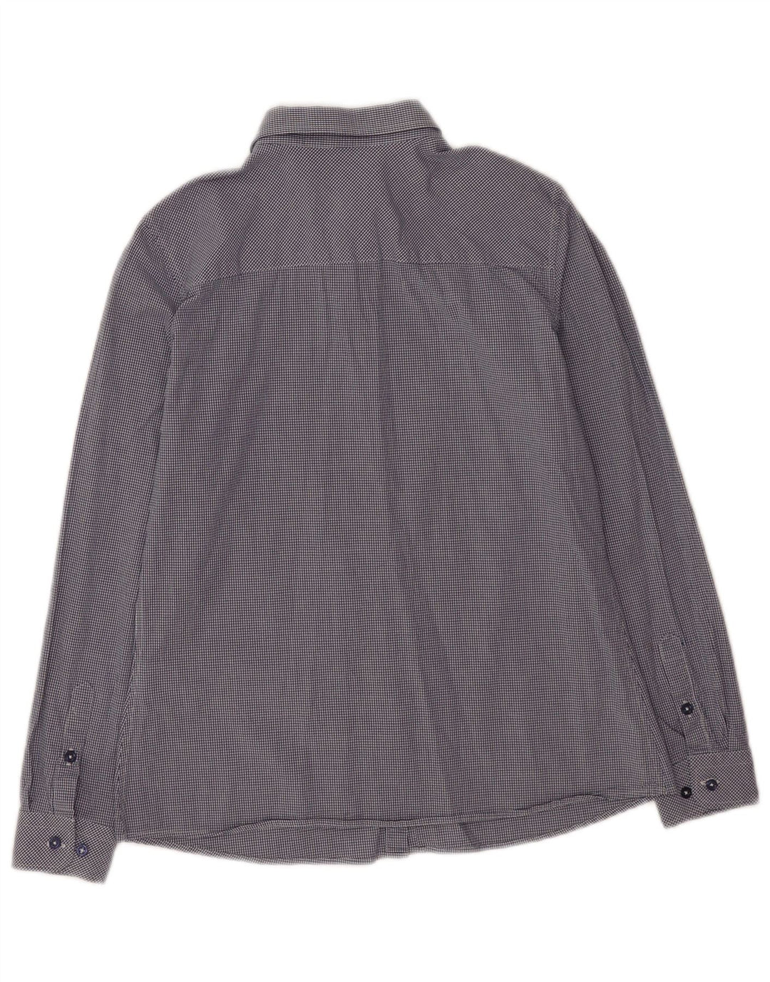 Πόλο Ασν. Γυναικείο πουκάμισο EU 38 Medium Navy Blue Gingham Cotton