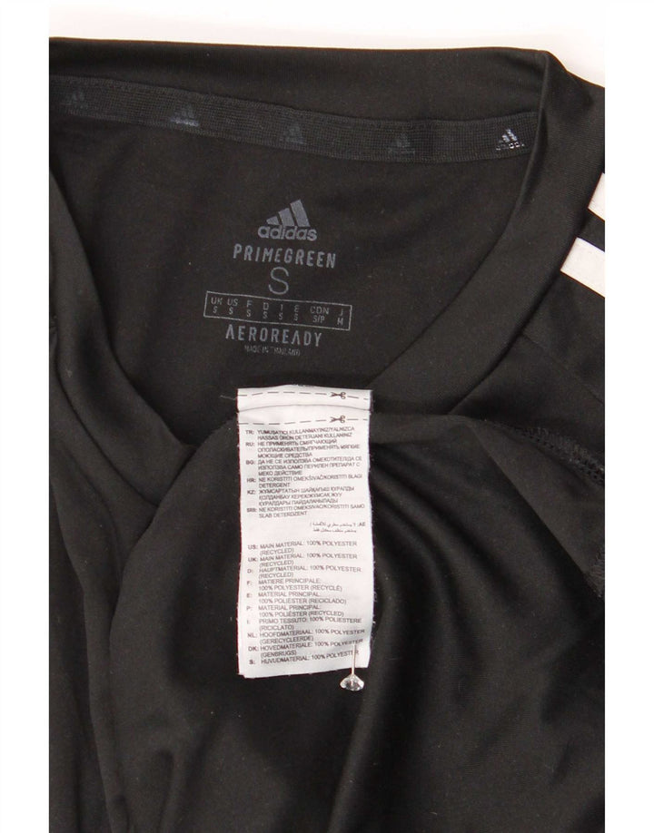 Adidas Ανδρικό T-Shirt Aeroready Top Small Black Polyester