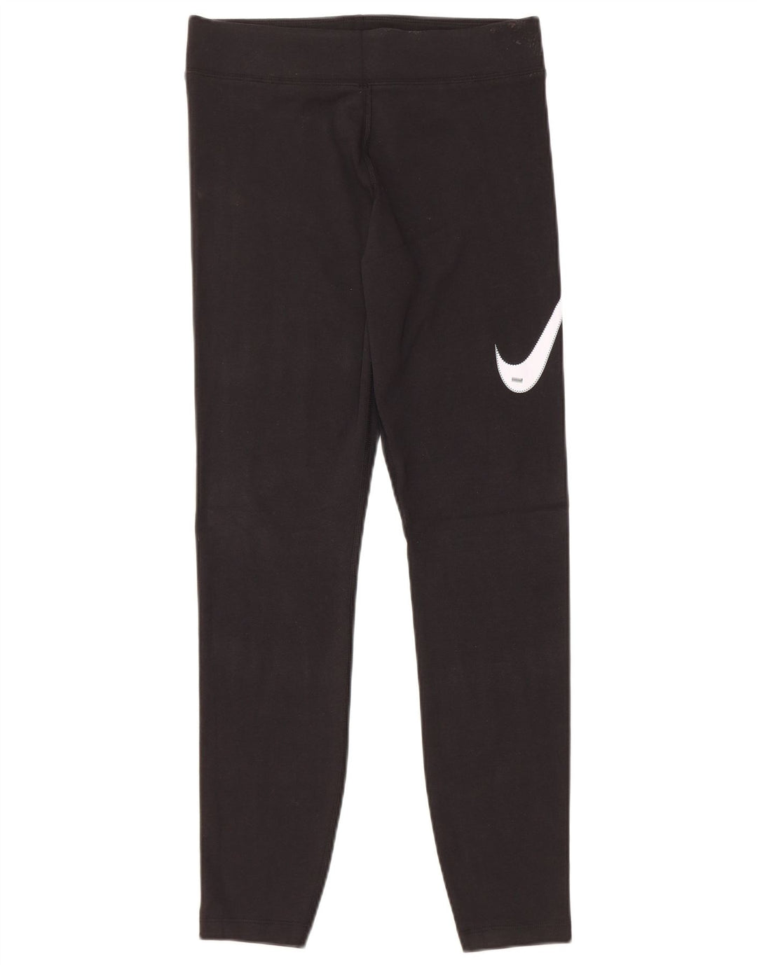 Γυναικεία γραφικά κολάν NIKE UK 12 μεσαίο μαύρο βαμβακερό