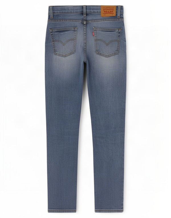 Levi's Boys 510 Skinny Jeans 13-14 ετών W28 L28 Μπλε βαμβακερό