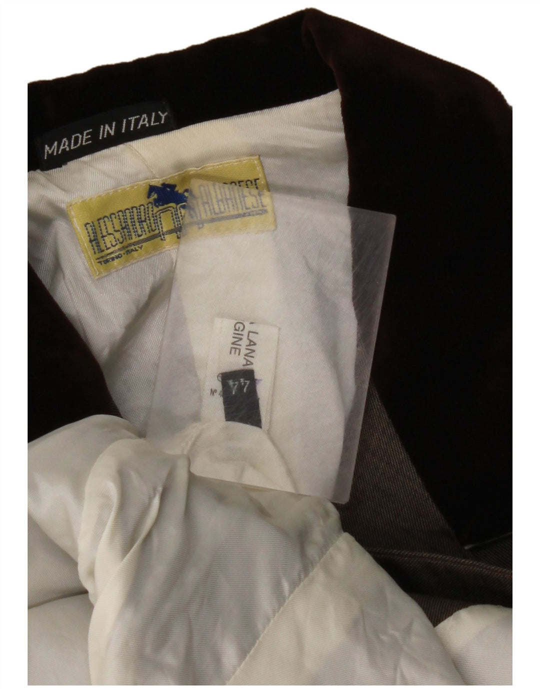 ALESSANDRO ALBANESE Γυναικείο Μπουφάν Μπλέιζερ Ιππασίας IT 44 Μεσαίο Καφέ