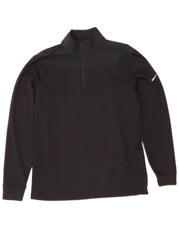 Ανδρική φόρμα Nike Dri Fit Standard πουλόβερ στο επάνω μέρος, μεσαίο μαύρο χρώμα