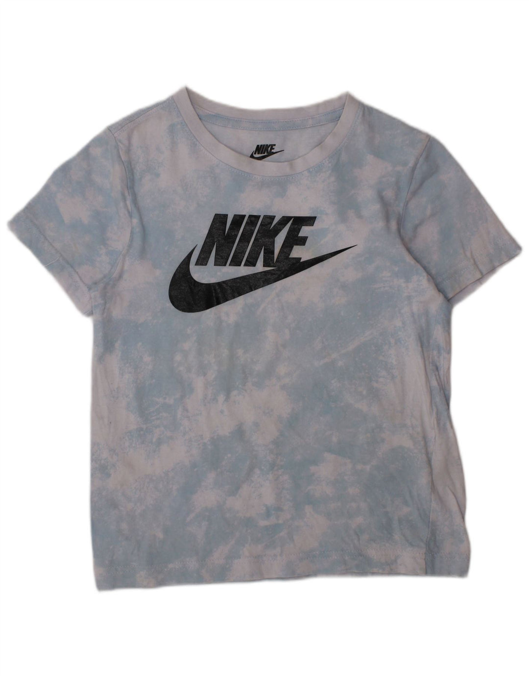 Γραφικό μπλουζάκι NIKE Boys Top 6-7 ετών Μεγάλη μπλε βαφή για γραβάτα