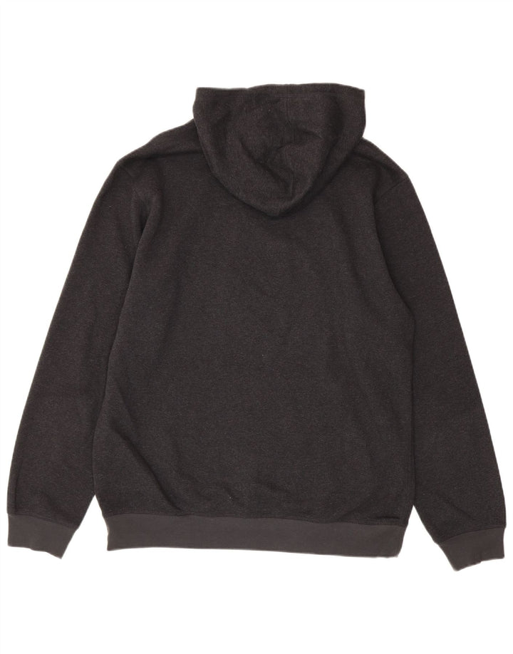 Adidas Ανδρικό Hoodie Jumper Μεσαίο γκρι βαμβακερό