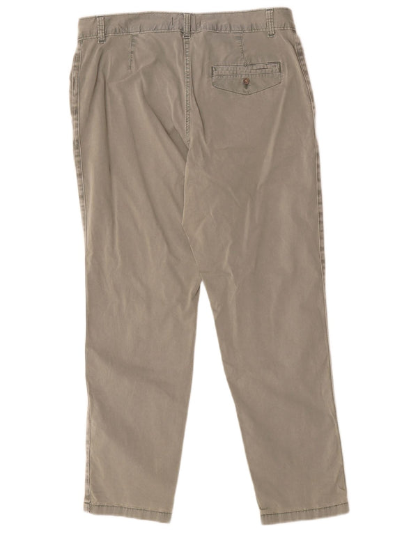 Marks & Spencer Γυναικείο ψηλόμεσο παντελόνι Chino UK 14 Large W34 L28 Khaki