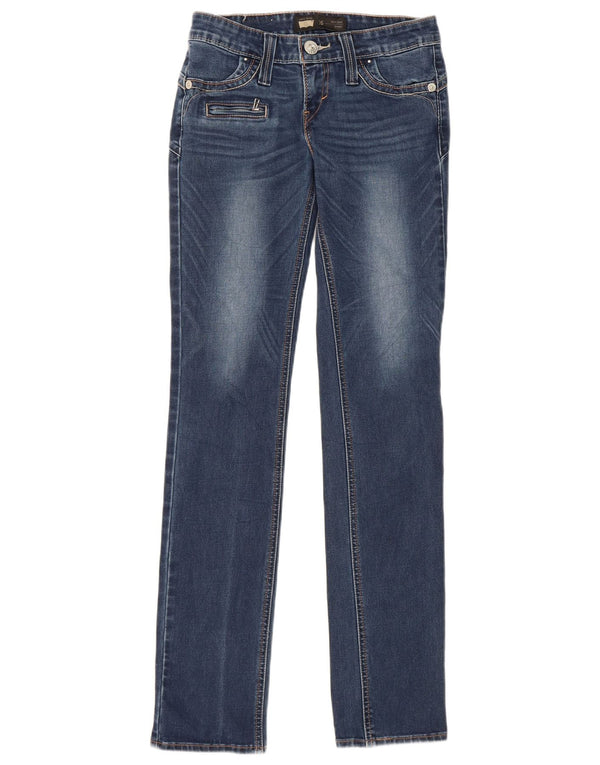 Γυναικείο τζιν Levi's Demi Curve Straight W26 L32 Μπλε βαμβακερό