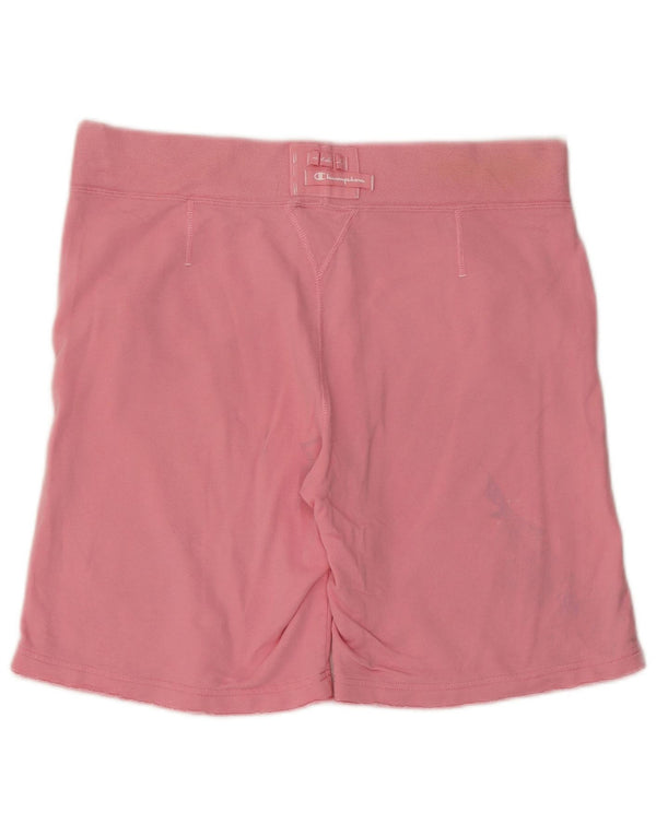 Champion Womens Heritage Fit Sport Short UK 14 Medium Pink Cotton