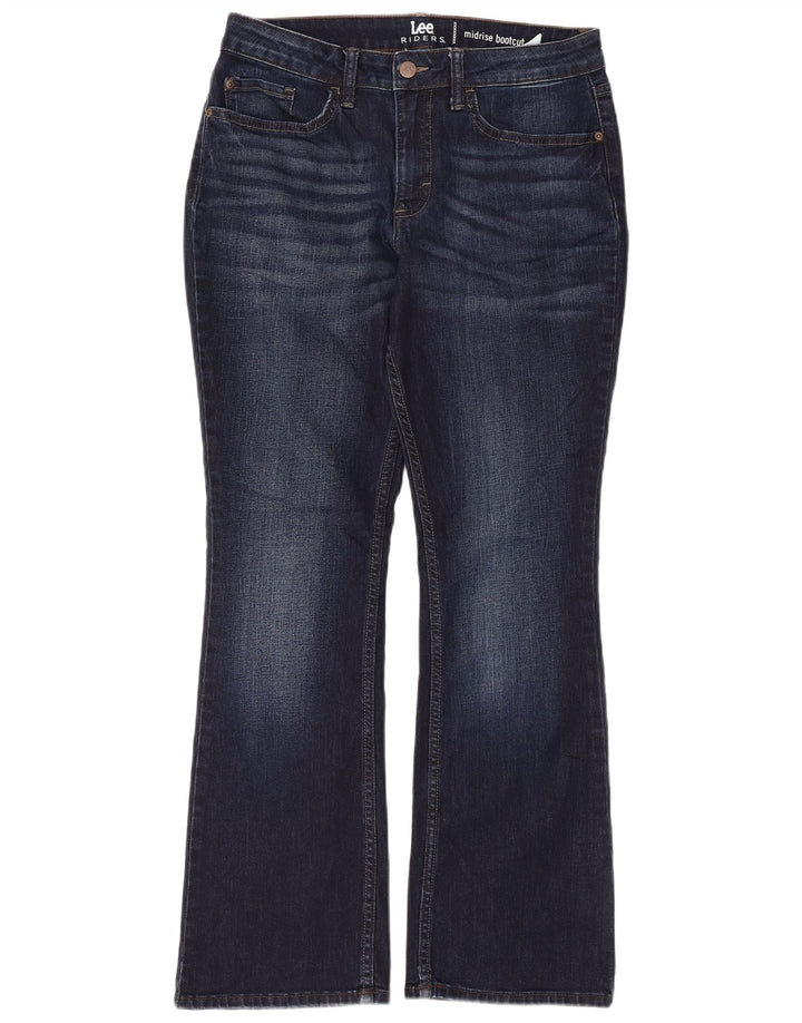 Lee Γυναικείο ψηλόμεσο τζιν μποτάκι US 8 Medium W30 L27 Navy Blue Cotton