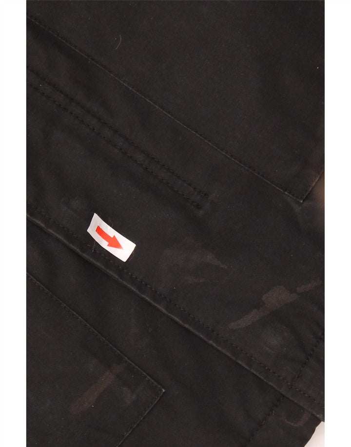 Ανδρικό μπουφάν με κουκούλα Levi's Windbreaker UK 38 Medium Black Polyester