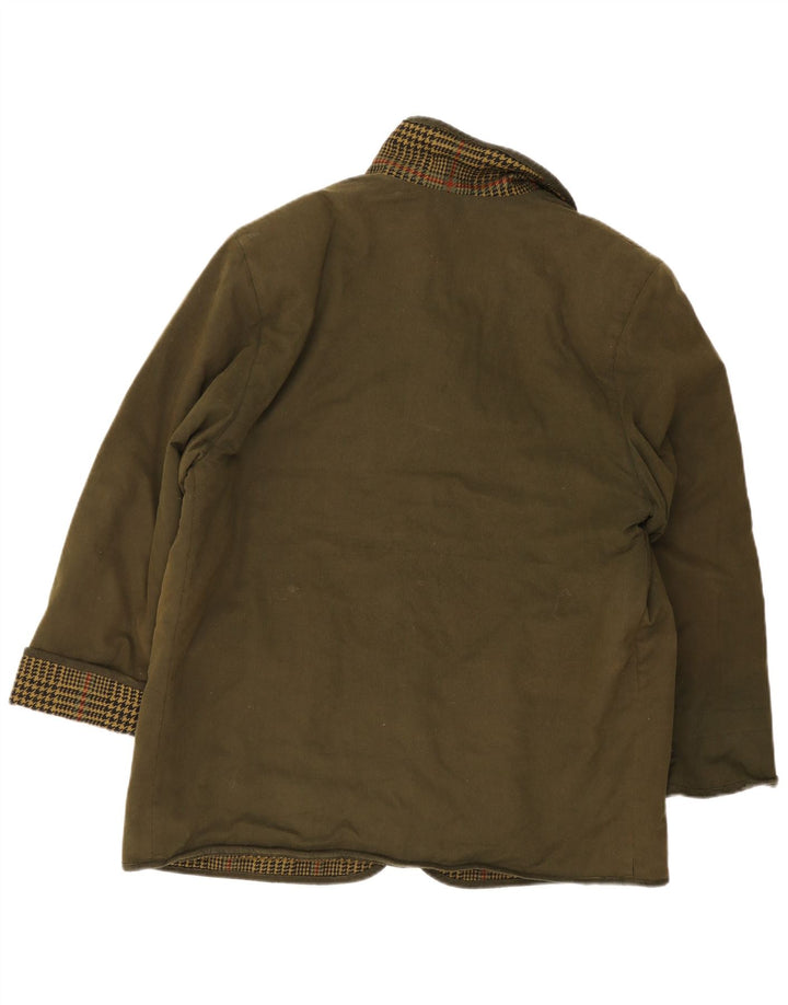 Burberrys Ανδρικό αναστρέψιμο μπουφάν UK 40 Large Khaki Cotton