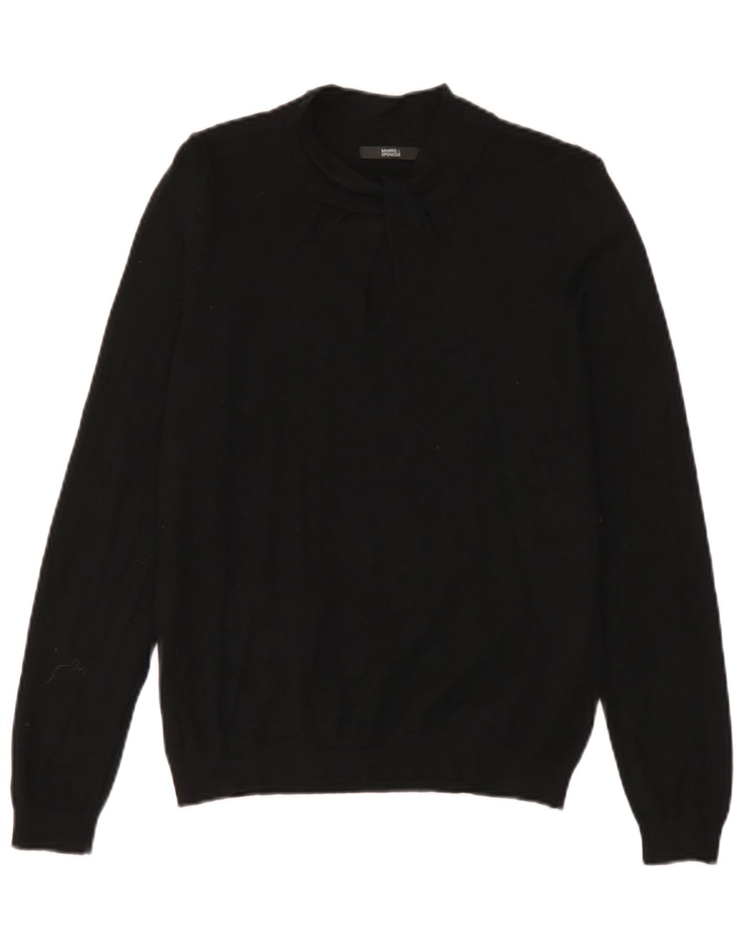 Marks & Spencer Γυναικείο πουλόβερ με λαιμό χελώνα UK 14 Medium Black