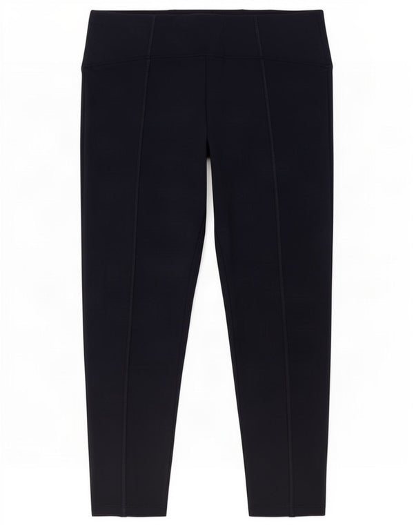 Marks & Spencer Γυναικεία κολάν Crop UK 14 Large W30 L25 Navy Blue Viscose