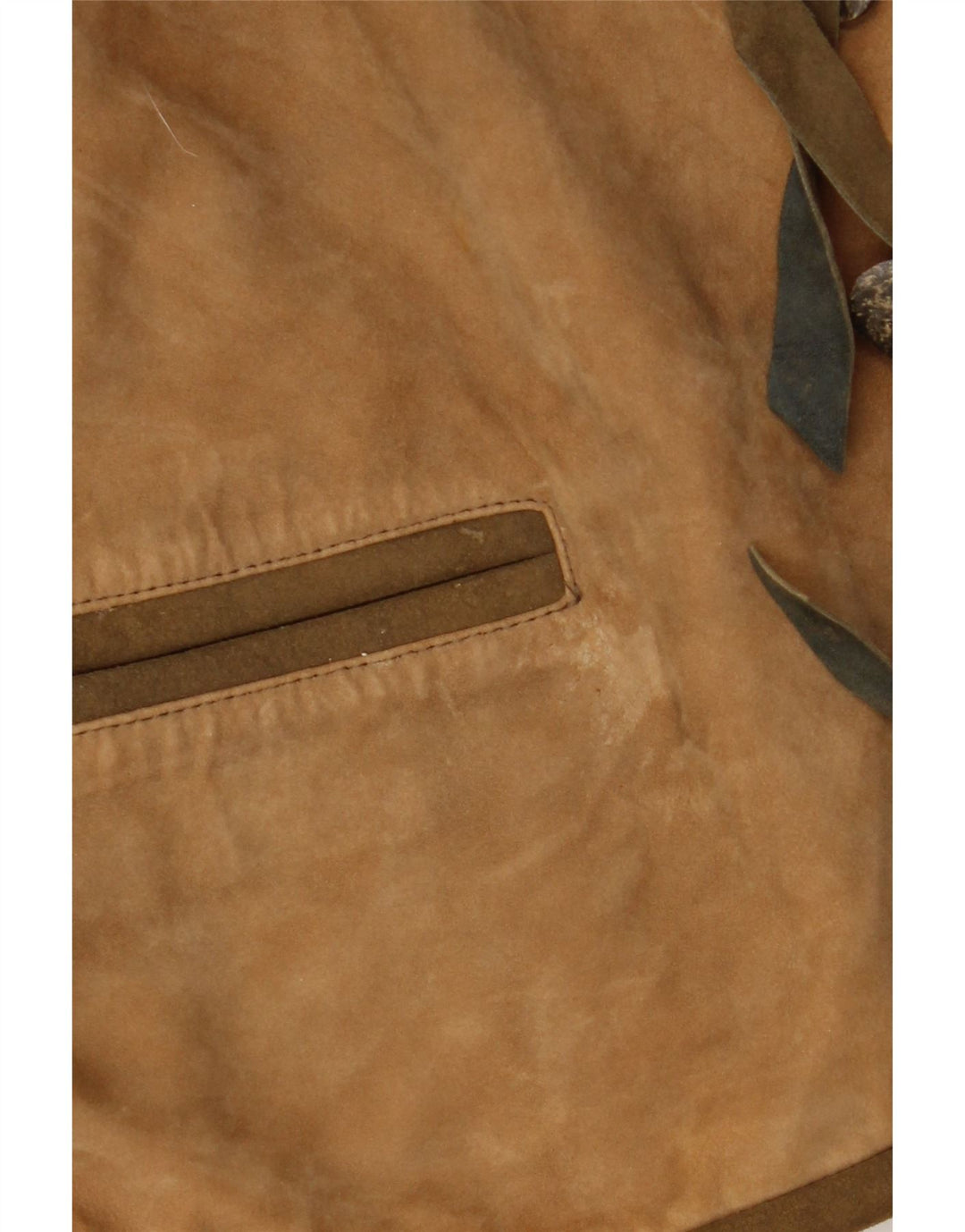 Vintage Γυναικείο Σουέντ Μπουφάν EU 36 Small Beige Leather