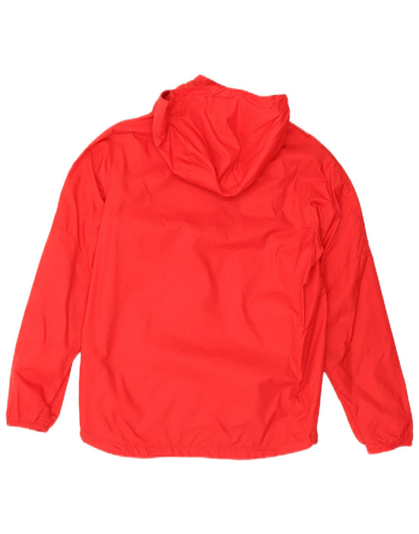Μπουφάν βροχής Nike Boys Hooded 12-13 Years Large Red Nylon