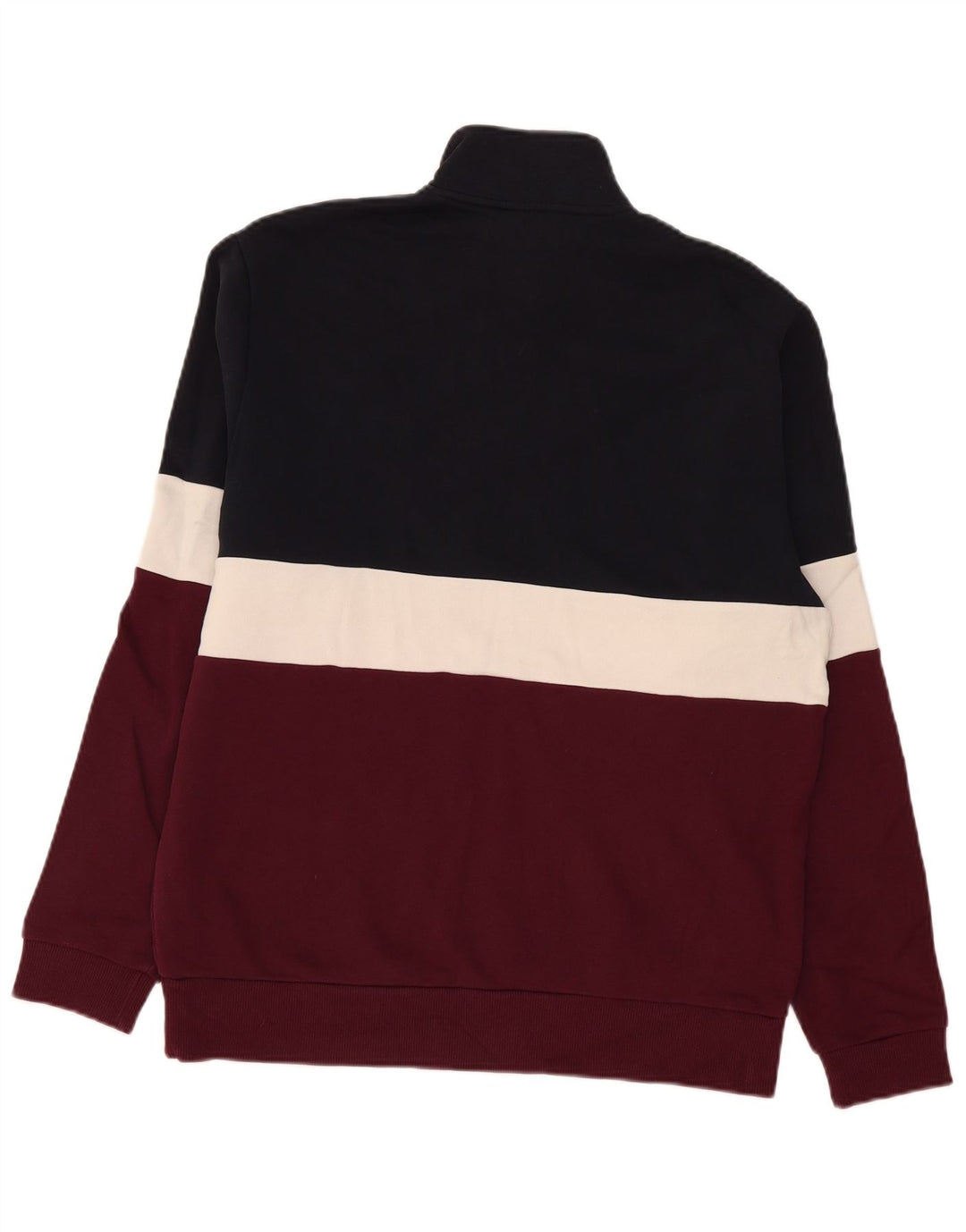 Fred Perry Ανδρικό φούτερ με φερμουάρ πουκάμισο με μεσαίο πολύχρωμο χρώμα
