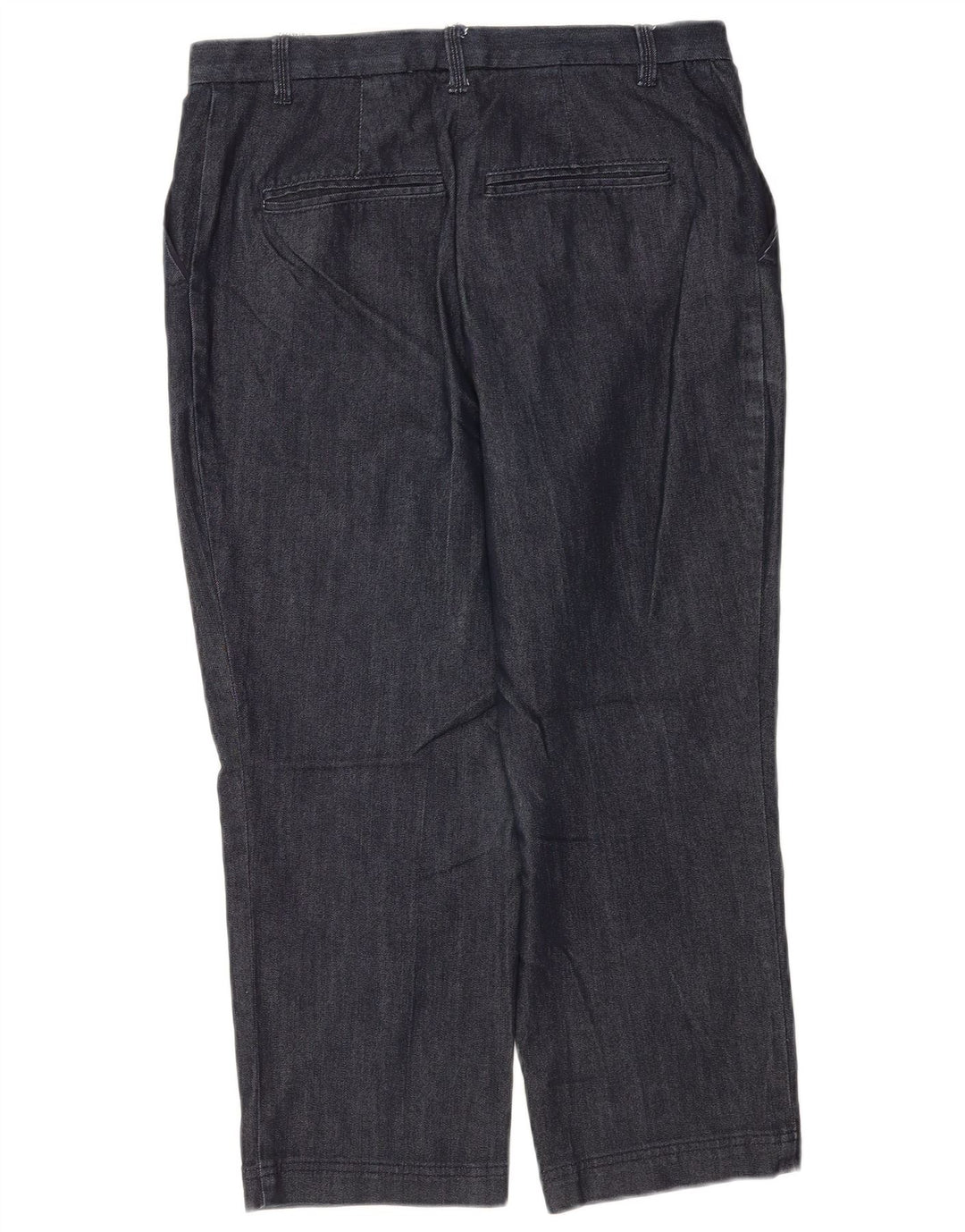 Marks & Spencer Γυναικείο παντελόνι Capri UK 12 Medium W30 L22 Navy Blue