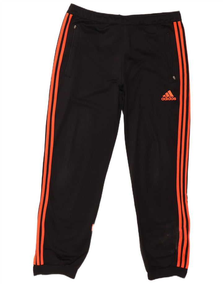 Ανδρική φόρμα Adidas Παντελόνι Joggers Large Black Colourblock Polyester