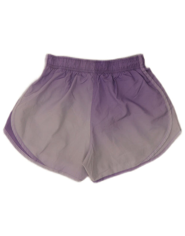 Γυναικείο αθλητικό σορτς Nike Dri Fit UK 4 XS Purple Colorblock Πολυεστέρας