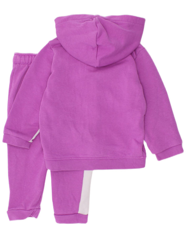 Puma Baby Girls Graphic Ολόσωμη φόρμα 9-12 μηνών Purple Colourblock
