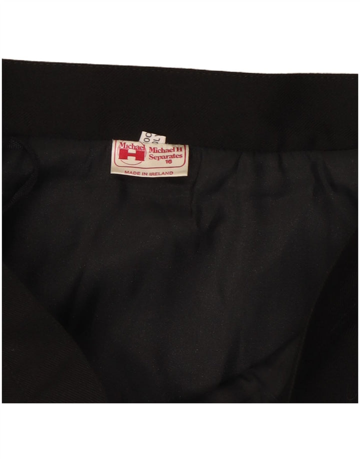 Michael H. Γυναικεία ίσια φούστα UK 16 Large W32 Μαύρη