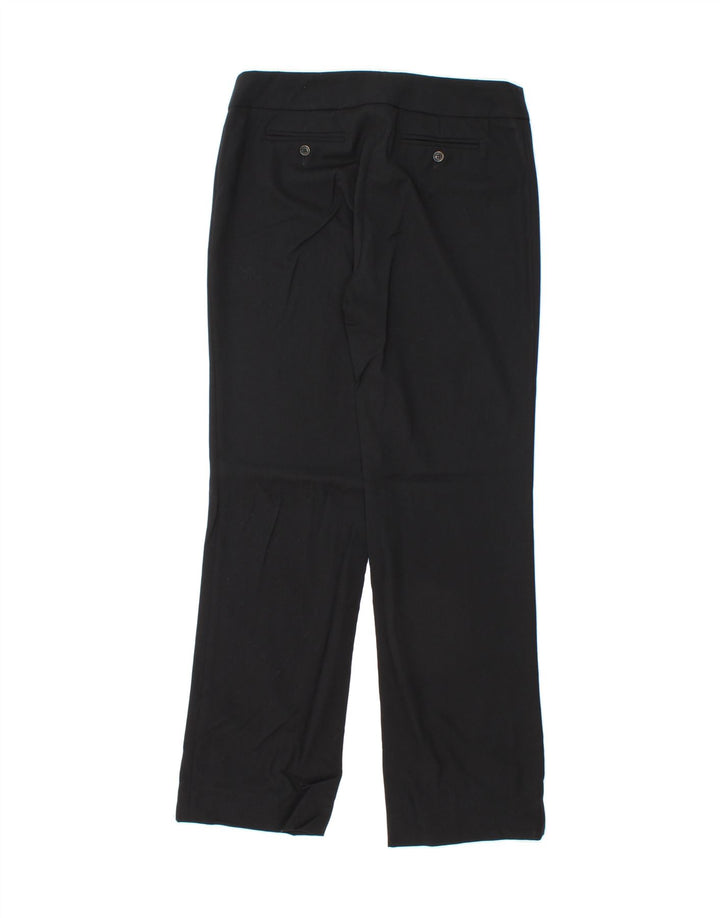 SEVENTY Womens Straight Chino Trousers IT 44 Medium W30 L31 Black Vintage Seventy and Second-Hand Seventy from Messina Hembry 