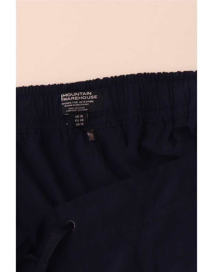 Γυναικείο αθλητικό σορτς Mountain Warehouse UK 18 XL Navy Blue Polyester