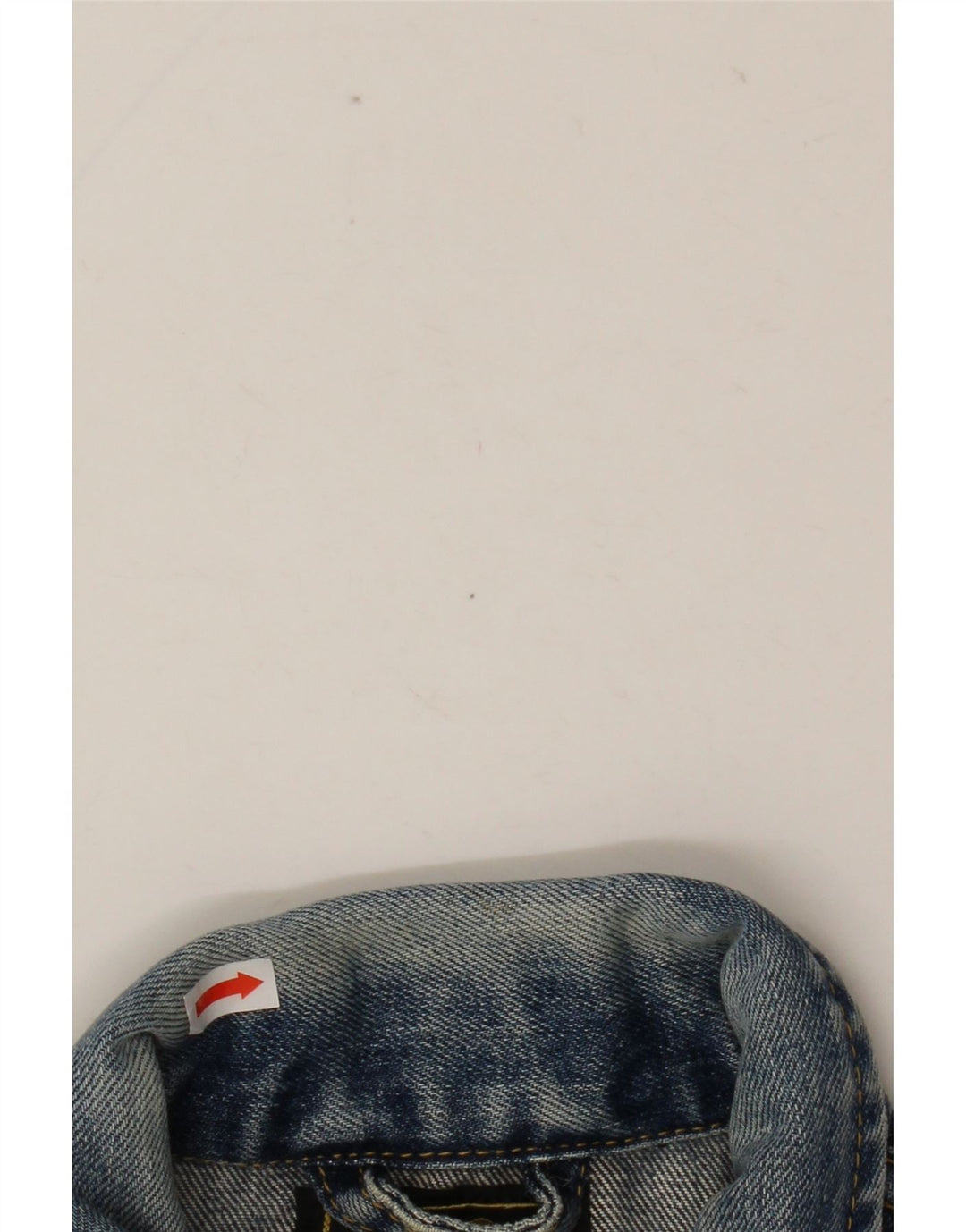 Lee Womens Crop Τζιν Μπουφάν UK 10 Small Blue Cotton