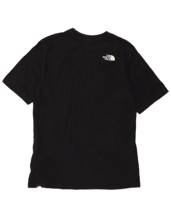 The North Face Γυναικείο γραφικό T-Shirt Top UK 10 Small Black βαμβακερό