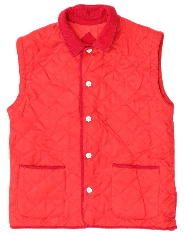 Rica Lewis Ανδρικό καπιτονέ Gilet UK 36 Small Red Nylon