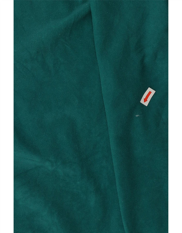 Diadora Ανδρική βελούδινη αθλητική φόρμα παντελόνι UK 38 Μεσαίου πράσινου πολυεστέρα