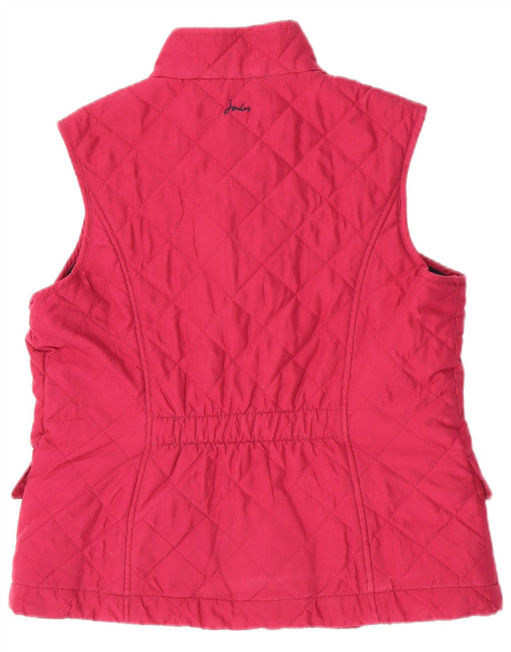 Joules Γυναικείο Καπιτονέ Gilet UK 16 Μεγάλος Ροζ Πολυεστέρας