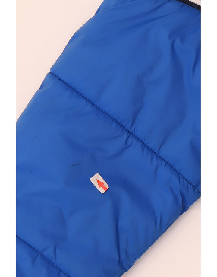 Levi's Boys Graphic Hooded Jacket 12-13 Years Large Blue Colourblock