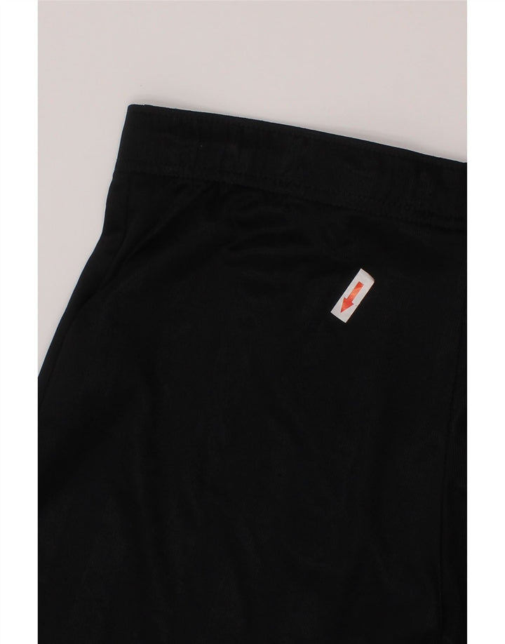 Αθλητικό σορτς Nike Boys Dri Fit 10-11 ετών Μεσαίο μαύρο ριγέ πολυεστέρα