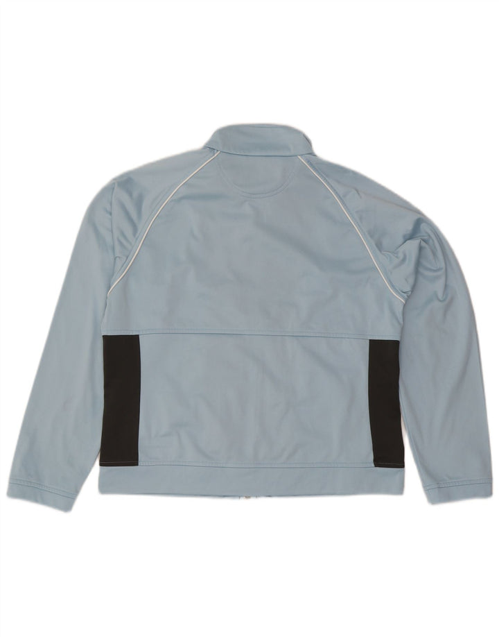 Γυναικεία αθλητική φόρμα Champion Top Jacket UK 16 Large Blue Colorblock Polyester