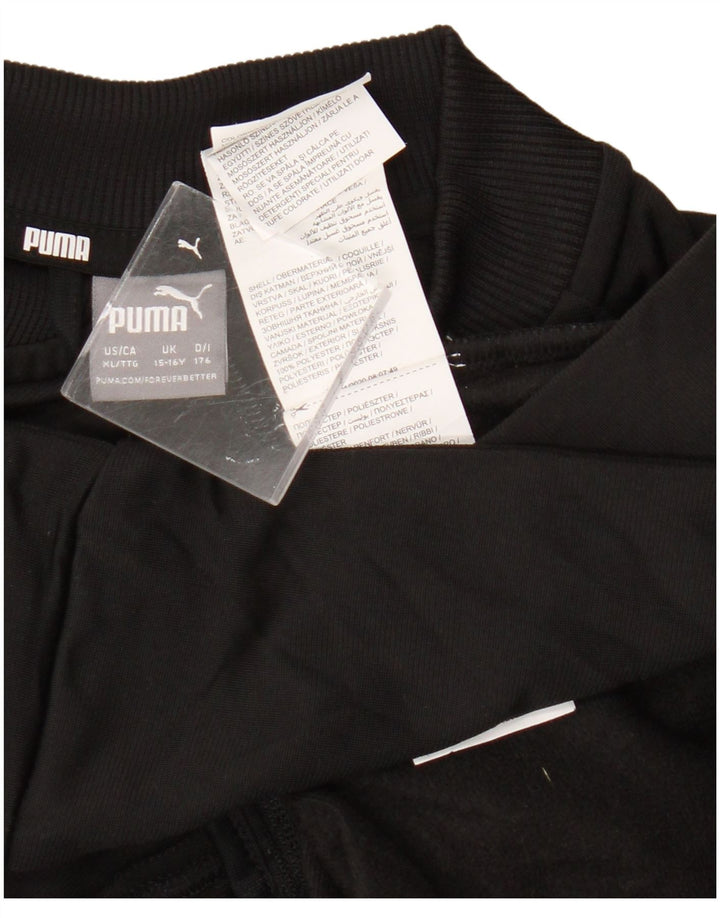 Puma Κορίτσια αθλητική φόρμα Top Jacket 15-16 Years Black Colourblock Polyester