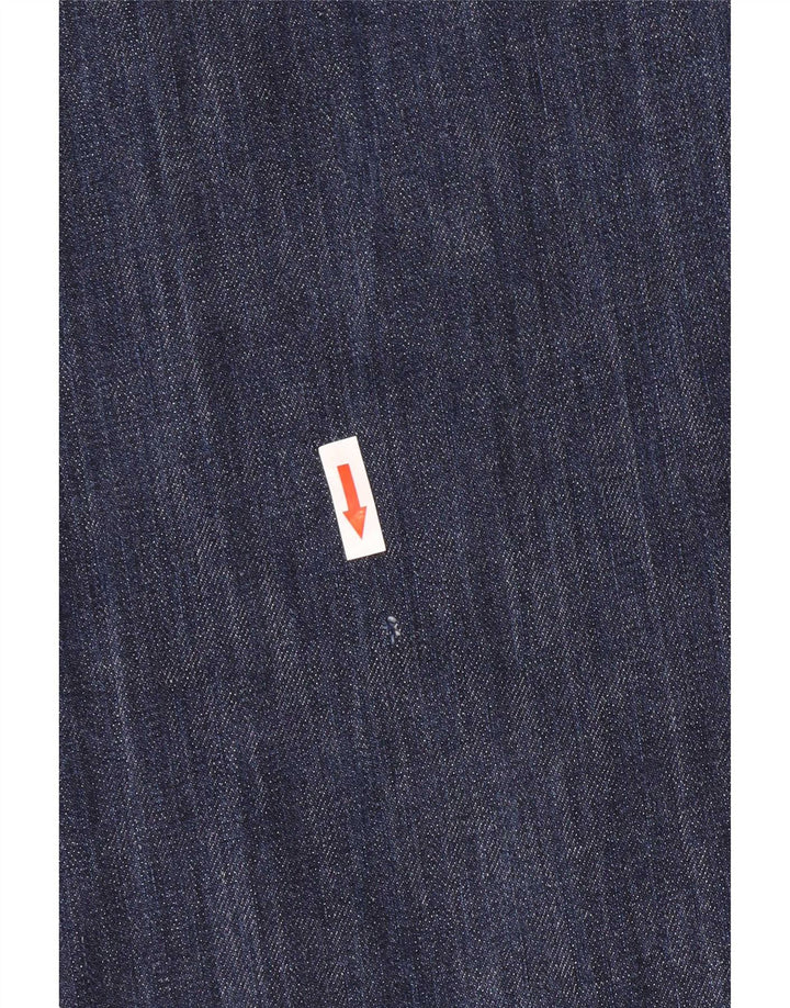 Levi's Mens 501 Straight Jeans W36 L30 Navy Blue Cotton