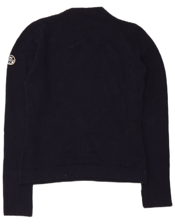 North Sails Γυναικείο πουλόβερ με λαιμόκοψη UK 14 Large Navy Blue Wool