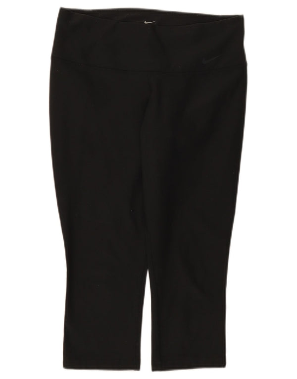 Γυναικεία κολάν Nike Dri Fit Capri UK 8 Small Black Polyester