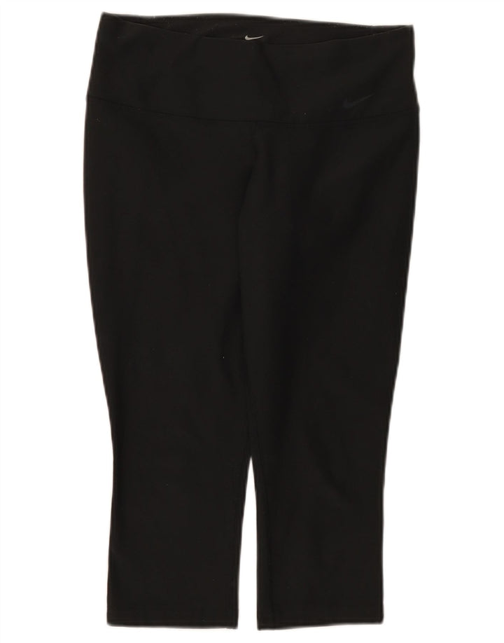 Γυναικεία κολάν Nike Dri Fit Capri UK 8 Small Black Polyester