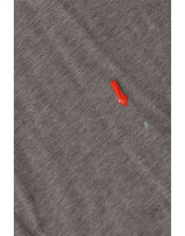 Ανδρικό μπλουζάκι πόλο Nike XL, βαμβακερό γκρι